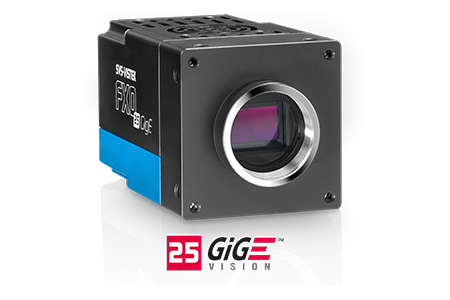 SVS-Vistek's new FXO series camera with 25GigE interface